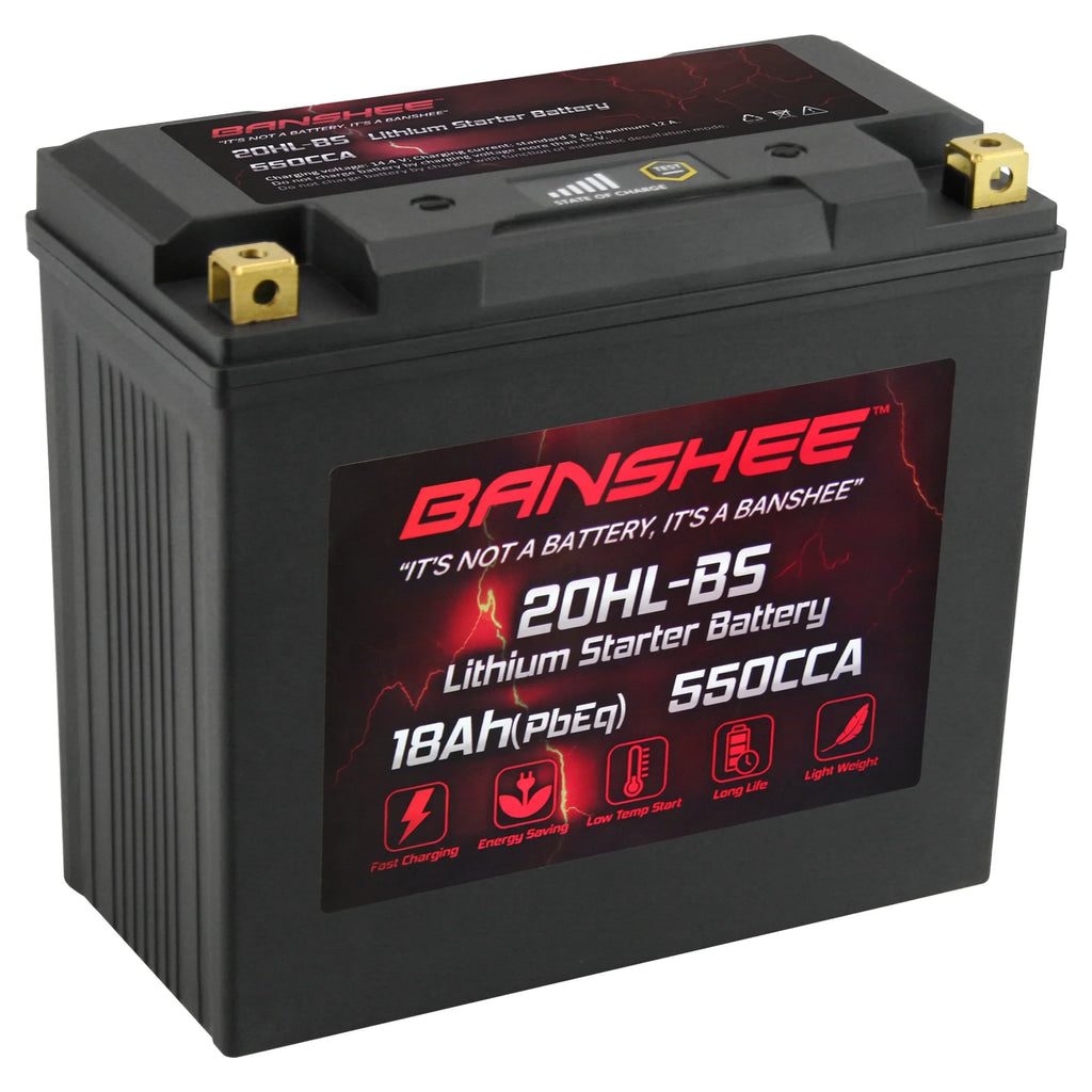 Banshee Sea-Doo LiFePO4 2016 Compatible 2016 Pro Battery 215 to Wake YTX20L-BS Motorsports with