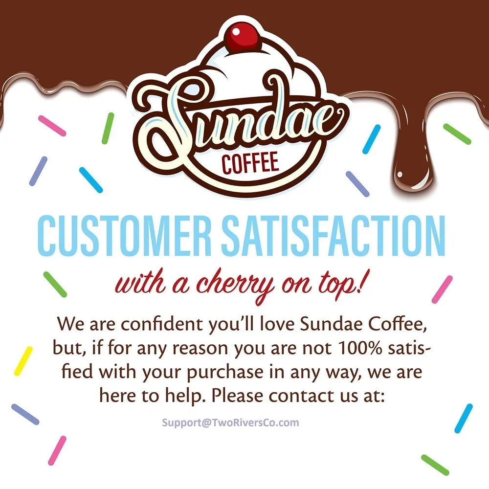 Sundae Keurig 48 K-Cup Variety Coffee K-Cups Flavored Brewers Cream Pack for Ice