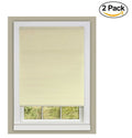 Furnishings Cordless 2) Shade, 64-Inch, (Set Achim 29 Window of Home Pleated by Honeycomb Alabaster