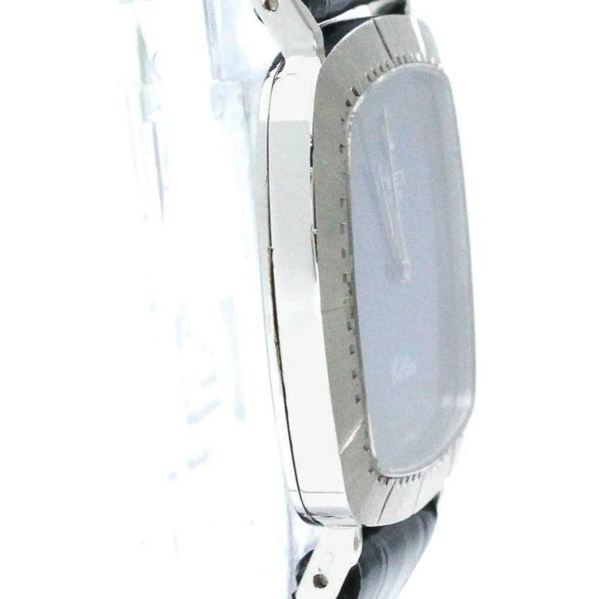 BF567340 Gold White 18K Watch (Good) Vintage Hand-Winding 4084 Mens Pre-Owned Cellini
