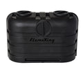 Propane Tank 20LB Travel King Flame Cover RV, and Heavy for Dual Black Camper Duty Trailer
