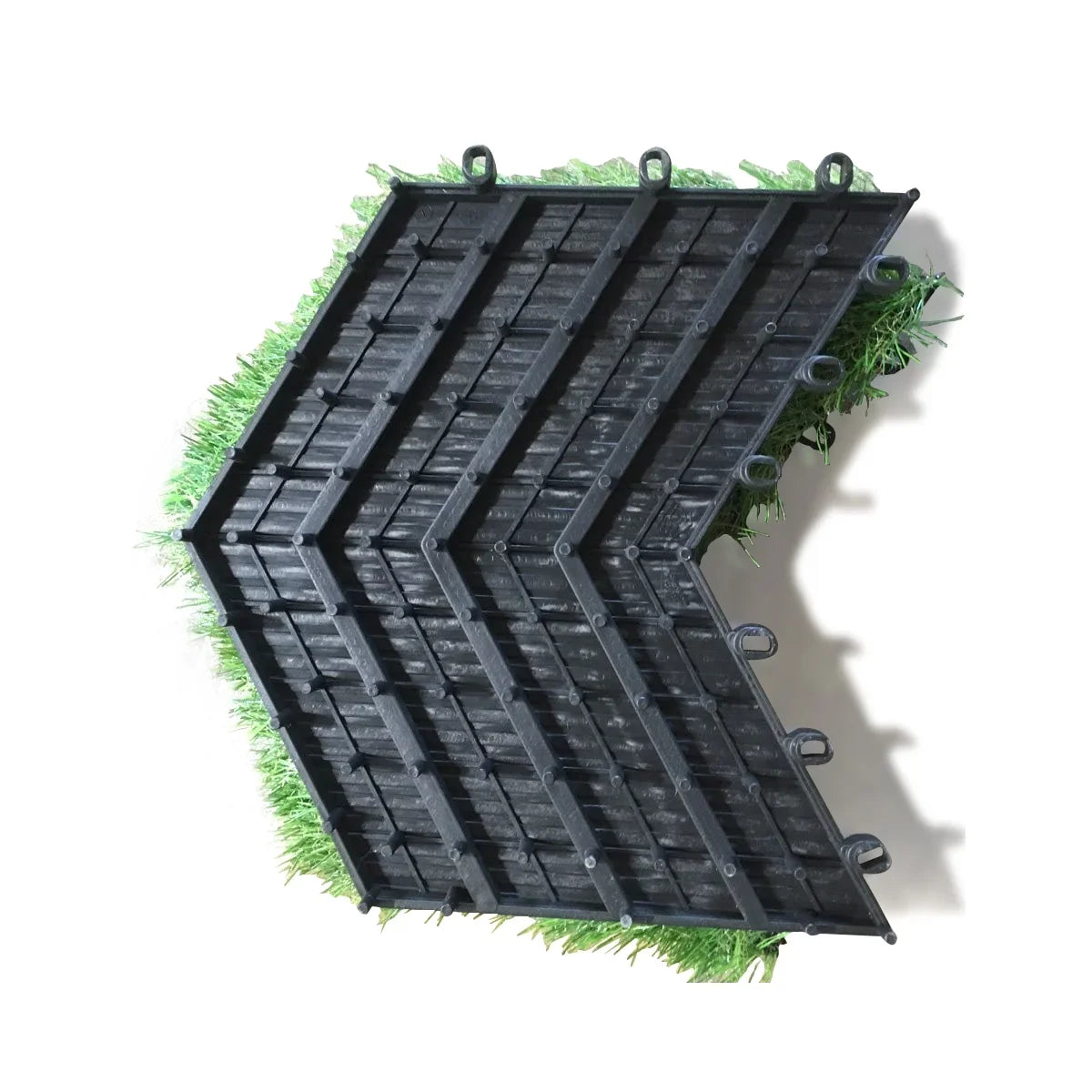 | Grass Table Decor Rubber Cal Snap (Pack Grass Tile for Tiles, Grass 12"x12")Turf Grass 10, Deck Outdoor Tiles Tiles Flooring - Home Fake Floor Patio Interlocking On Balcony Tile of Tiles, Artificial