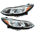 Halogen,Left&Right Cruze Chevrolet for 2016 2019 Headlamp Pair 2018 Headlight 1 2017