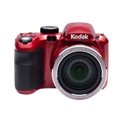 32GB PIXPRO and Zoom Battery with Camera Astro (Red) AZ425 Kodak Card