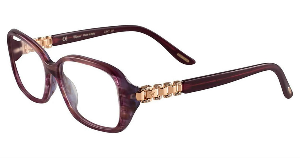 VCH Eyeglasses Stripe 155 S Purple 06Xd Chopard