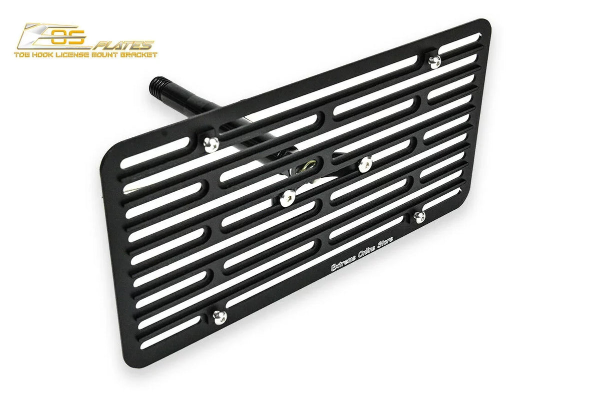 Store Tow Bumper Extreme Mini | Plate Mount Bracket Hook 2 Replacement Online Front EOS Version Relocator Cooper License Tow-119-V2 2014-Present for Plate