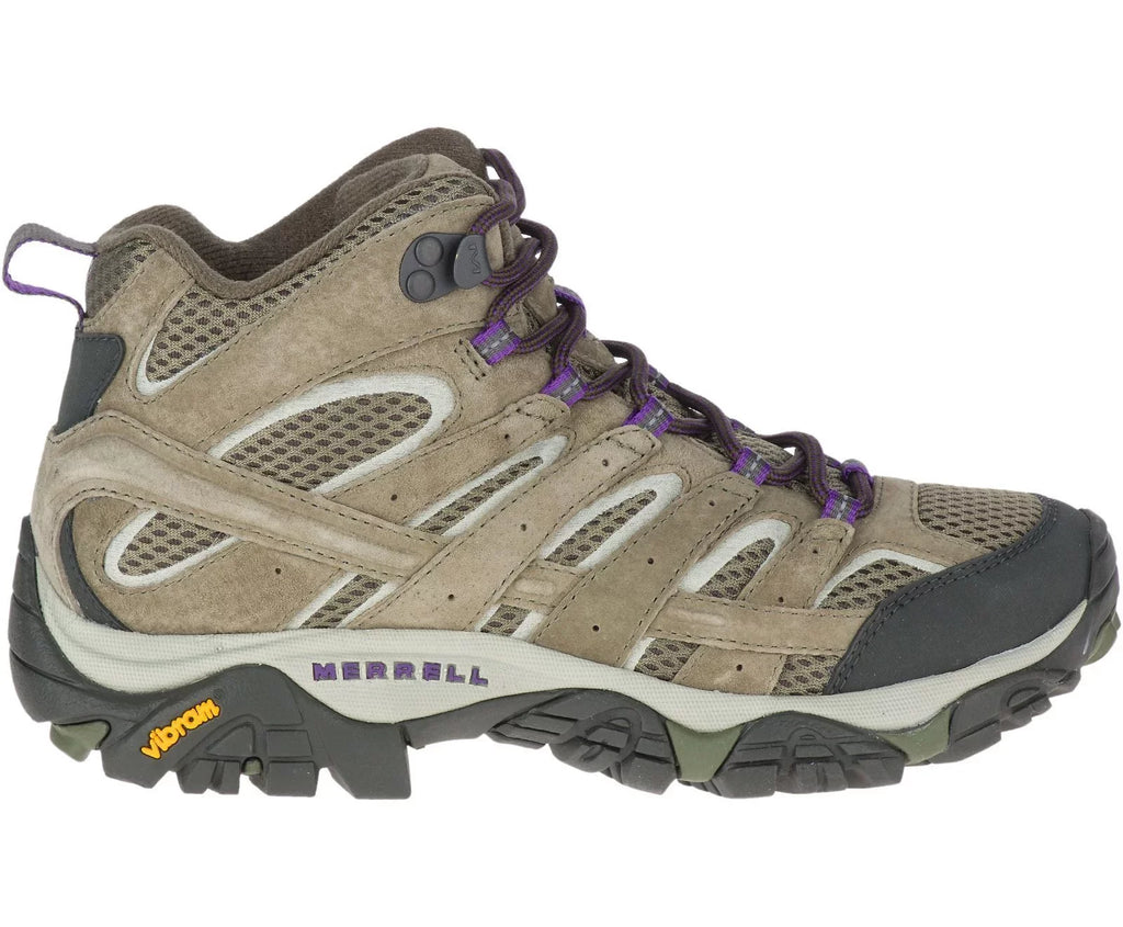 Hiking Merrell 9 Ventilator Mid Wide Olive, Moab Size Women's Shoes, 2