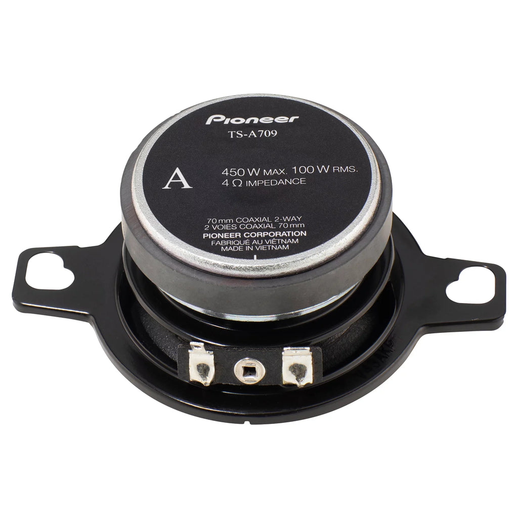 Speakers Pioneer Pair 450W 2.75-Inch - TS-A709 Coaxial 2-Way