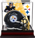 Mini Helmet Certified Steelers Speed Mini Authentic Helmet Autographed Riddell Pickett - Deluxe Kenny with Pittsburgh Fanatics Case