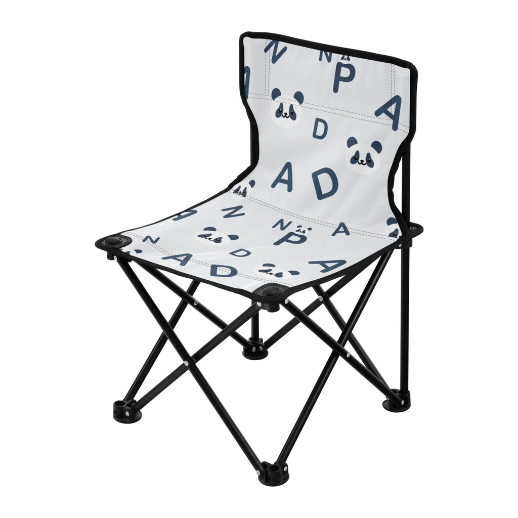 Pandas Chair Fishing and Portable Small Chair with Kids Outdoor for Chair Alphabet Chair Lawn Cartoon Beach Bag Carry Camping Folding
