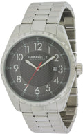 Watch Steel New Caravelle Mens 43B134 York Stainless