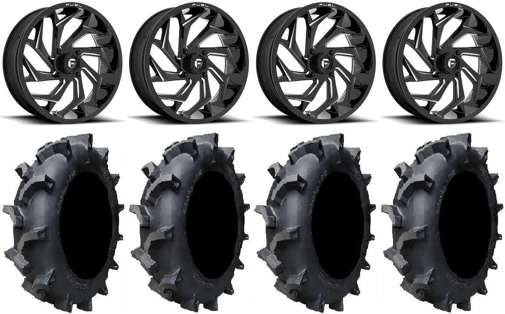Ranger Polaris 900/1000 / 18" Wheels 35" Fuel Reaction 1000 XP / Tires XP RZR XP PRO Black 628 Interforce