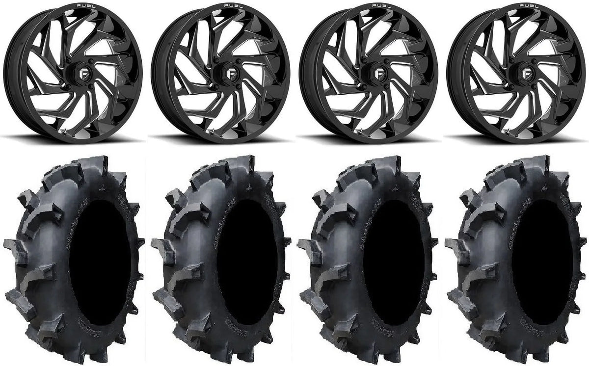 Ranger Polaris 900/1000 / 18" Wheels 35" Fuel Reaction 1000 XP / Tires XP RZR XP PRO Black 628 Interforce