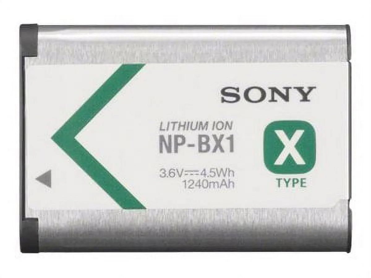 Pack 1240mAh Rechargeable Lithium-Ion 3.6V, Battery NP-BX1