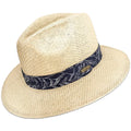Matte XL Sun Toyo Men's Hat Black Safari Straw