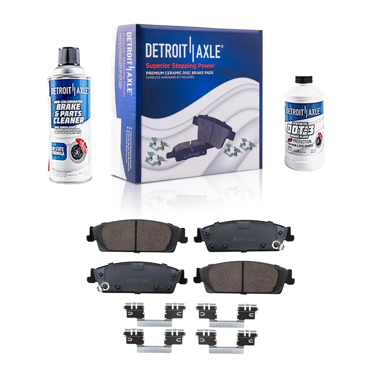 ESV Pads - 1500, Sierra Brakes XL Slotted Yukon Replacement GMC Escalade 2015-2020 Drilled Rotors Detroit Silverado Brake Kit & Rear Front Ceramic Brake for Axle 2014-2018 Suburban Chevy Tahoe