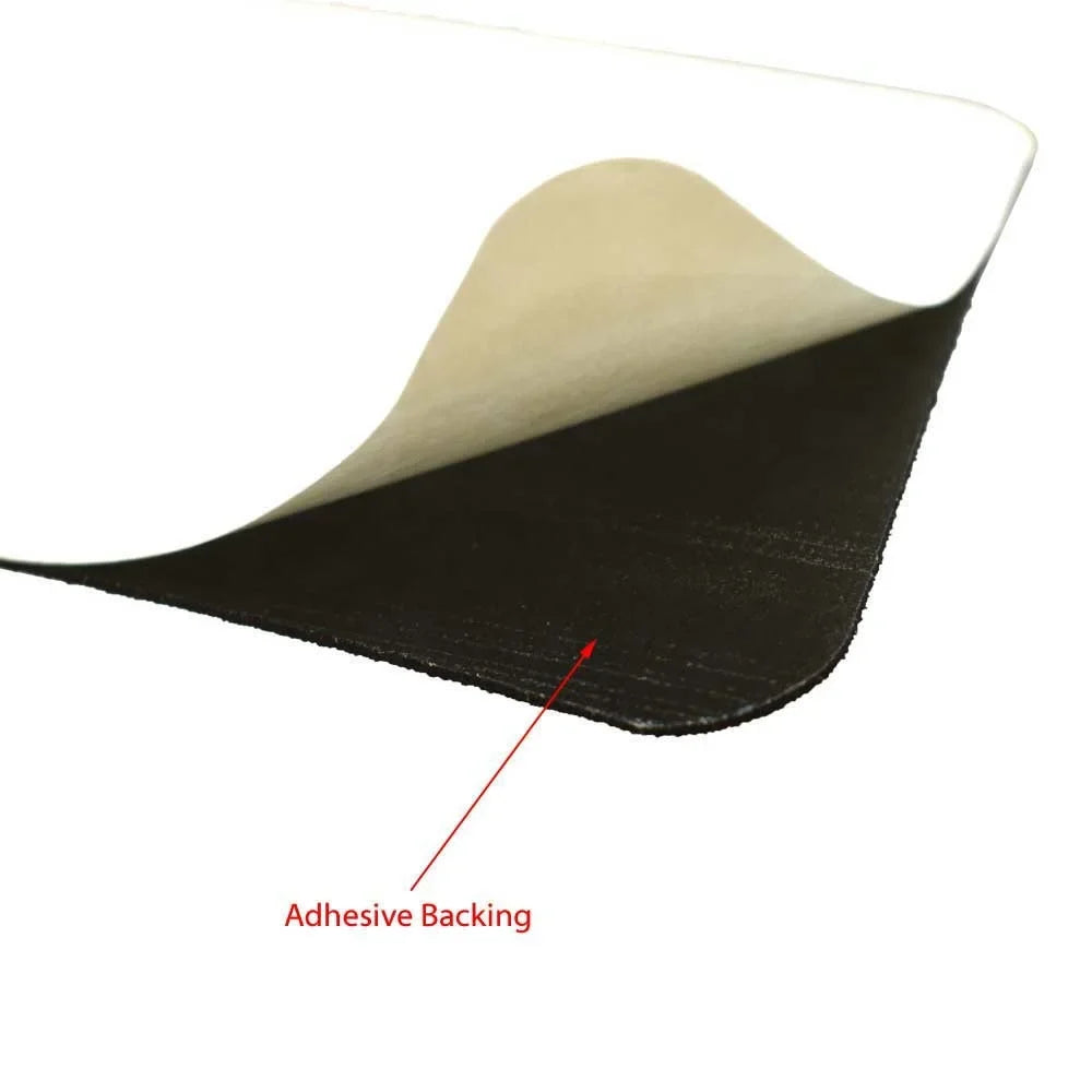 Non-Skid 7 1/4 10 Rubber 3/4 Inch Boat Tracker Mat x | Black TM178157