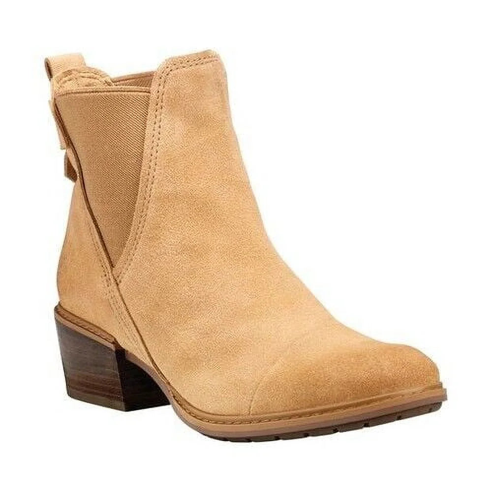 Timberland TB0A1SCT Women Sutherlin Bay HS3151 Boot Double Chelsea Gore (7.5) Beige