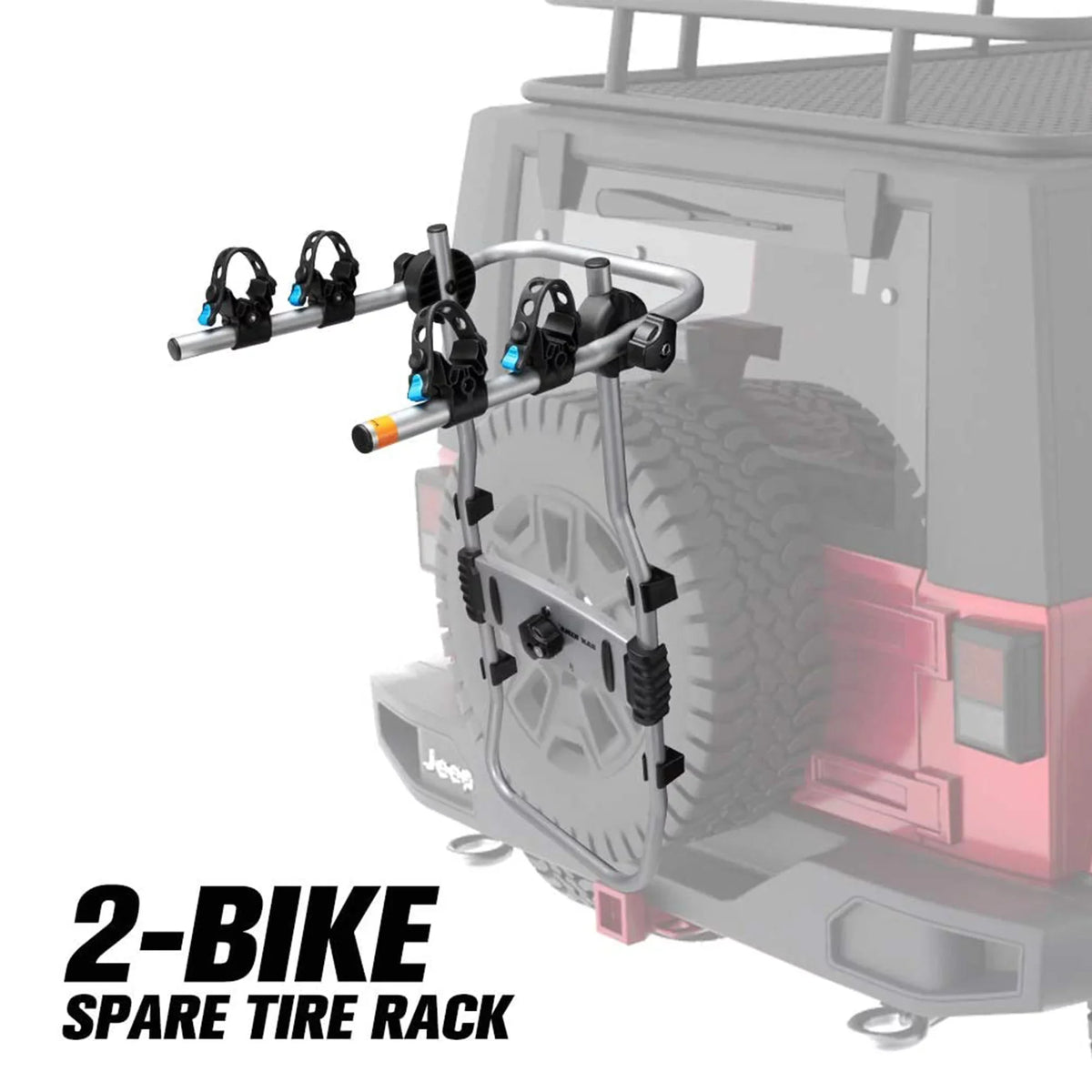 Tire Black Capacity, Spare 75 On Pound Bike w/ Fieryred Rack Bolt 2