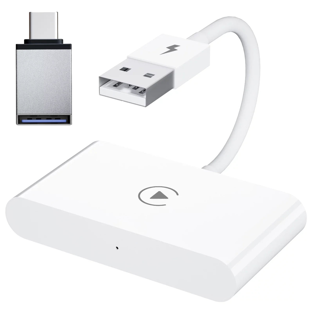 iPhone Player Adapter Wireless Car Carplay IOS Dongle Navigation Replacement for USB