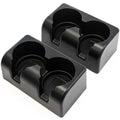 Drink Beverage Chevy Auto Bench 2004-2012 19256630 Red Seat Compatible Cup Canyon Replaces Black Hound with GMC Colorado 2 Holder Drink