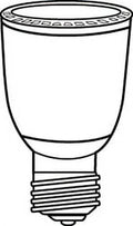 PAR16FL6/830/W/LED Pieces HALCO Replacement 6 for