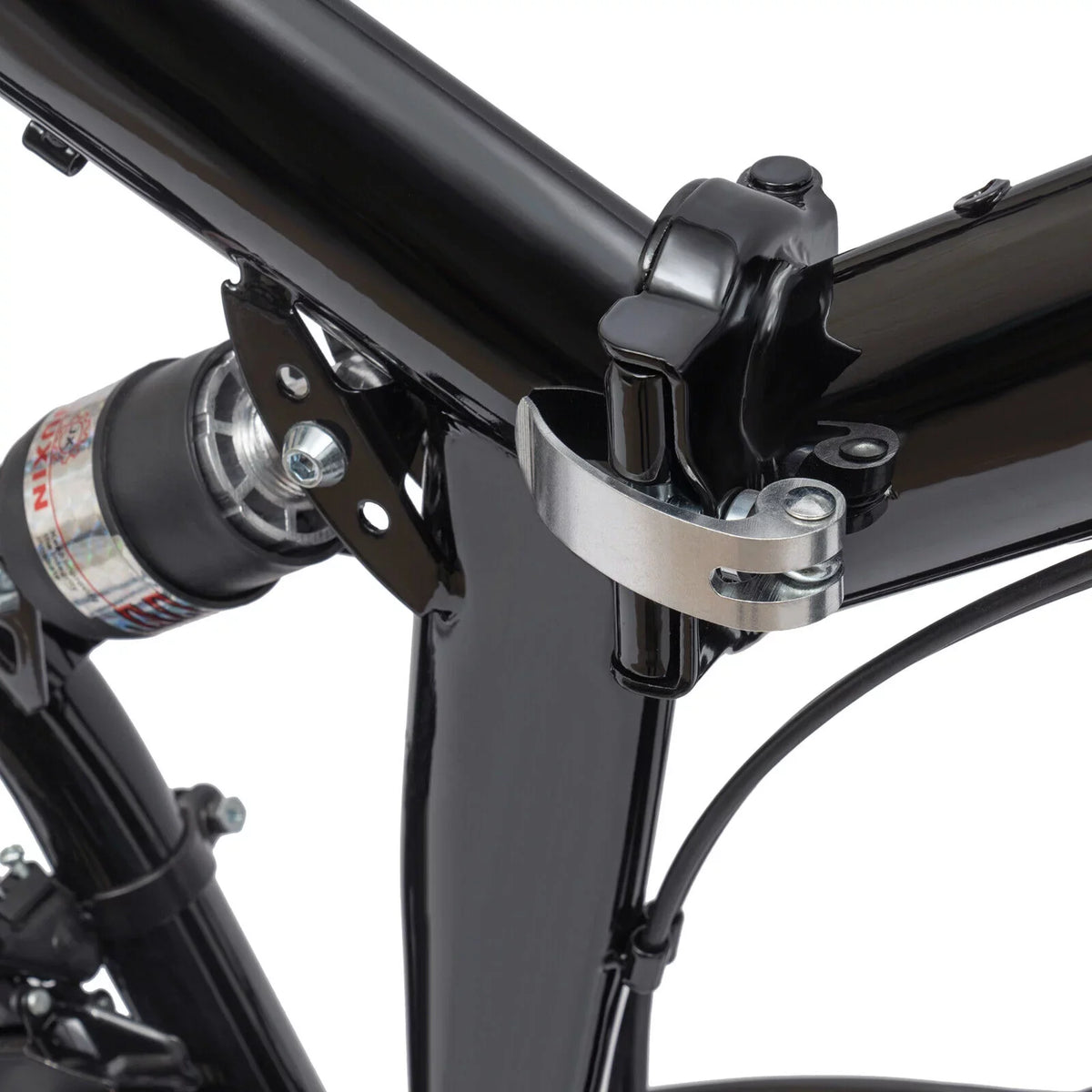 Folding Miumaeov 26" Max 150kg/330lbs Loading Carbon Camping Bike City Shifter Light Bicycle Black Bike 21-Speed Steel Weight Adult Folding