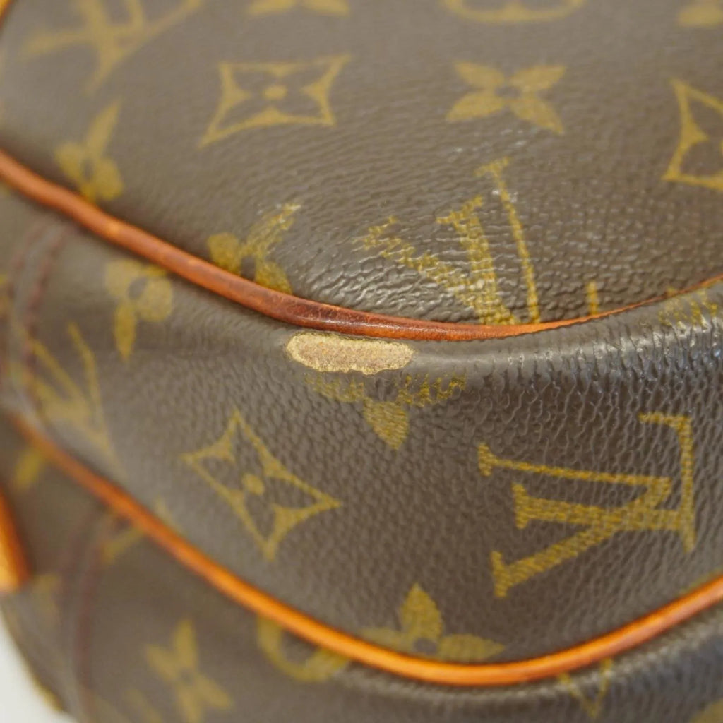Shoulder M45254 (Good) Pre-Owned Reporter Ladies PM Brown Bag Monogram
