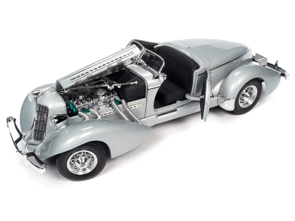 Car Auto Haze Diecast 1/18 Model 851 Auburn 1935 Gray globe by Speedster