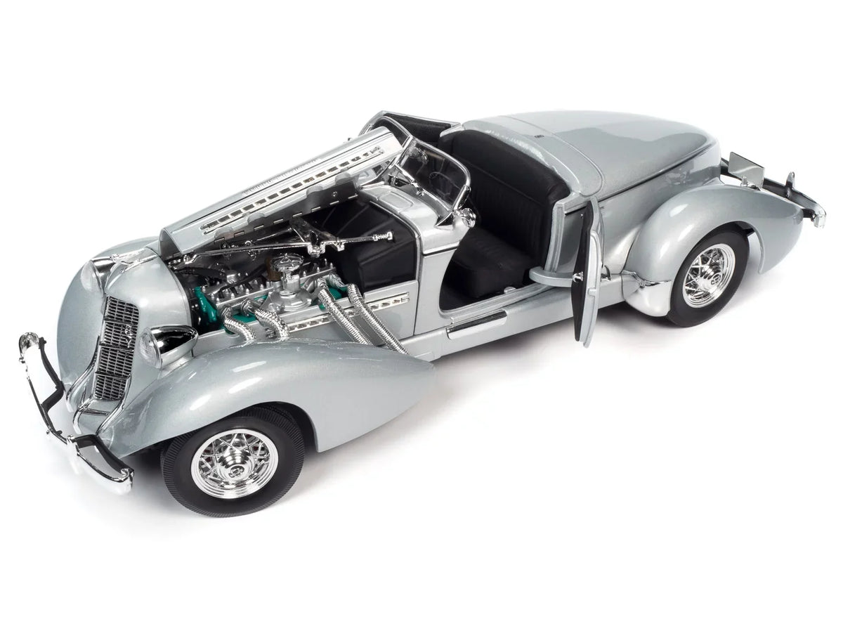 Car Auto Haze Diecast 1/18 Model 851 Auburn 1935 Gray globe by Speedster