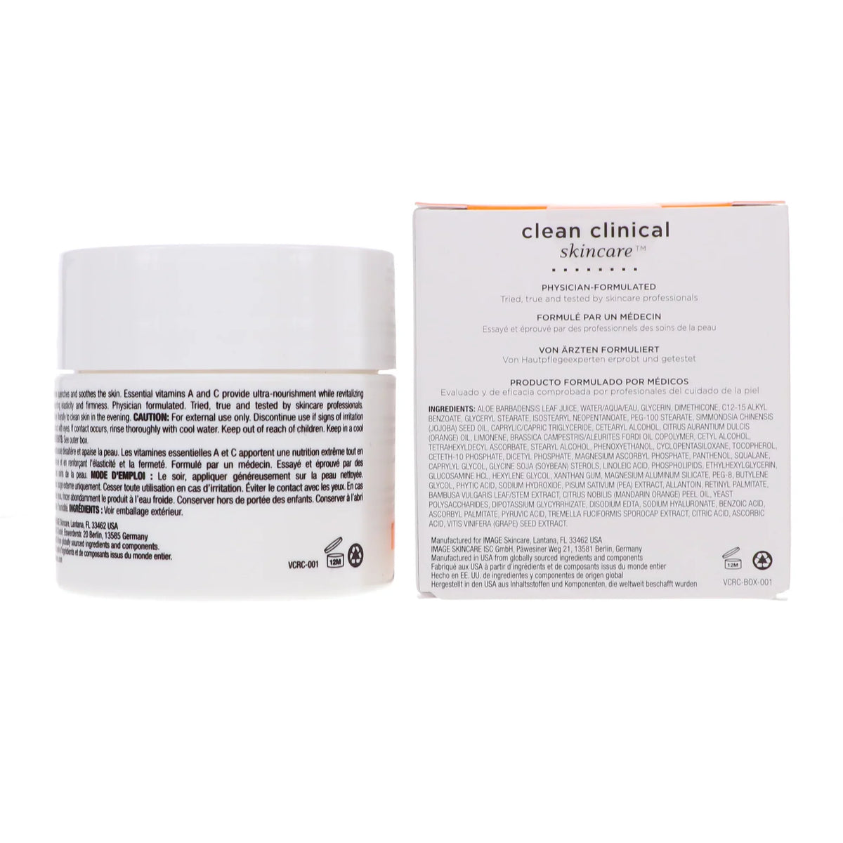 Hydrating oz Repair 2 Creme Skincare IMAGE Vital C