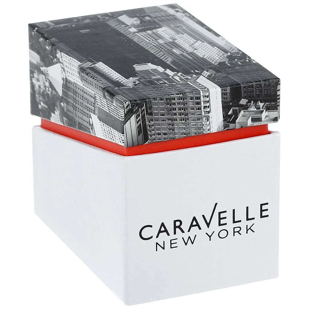Watch Steel New Caravelle Mens 43B134 York Stainless