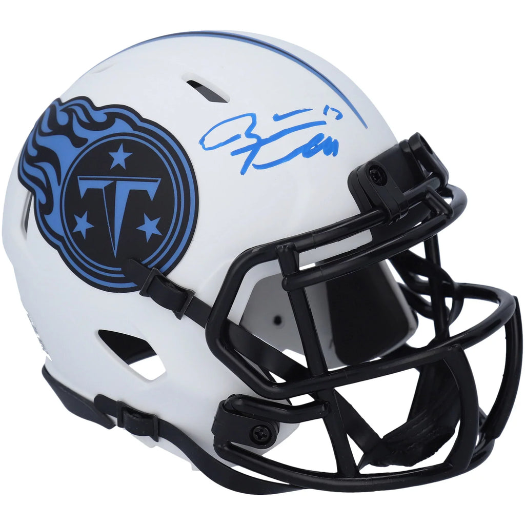Titans Speed Tennessee Fanatics - Tannehill Mini Autographed Helmet Alternate Certified Lunar Riddell Eclipse Ryan Authentic