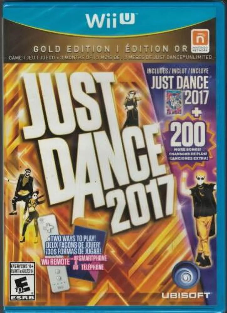 Wii-U US (Brand Just Gold Version) 2017 New Sealed Edition Factory Nintend Dance