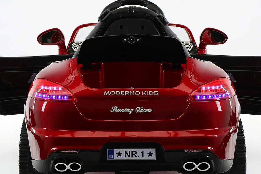 Roadster | 12V Electric Kids Red Ride-On R/C Car Remote Kiddie with Cherry Parental