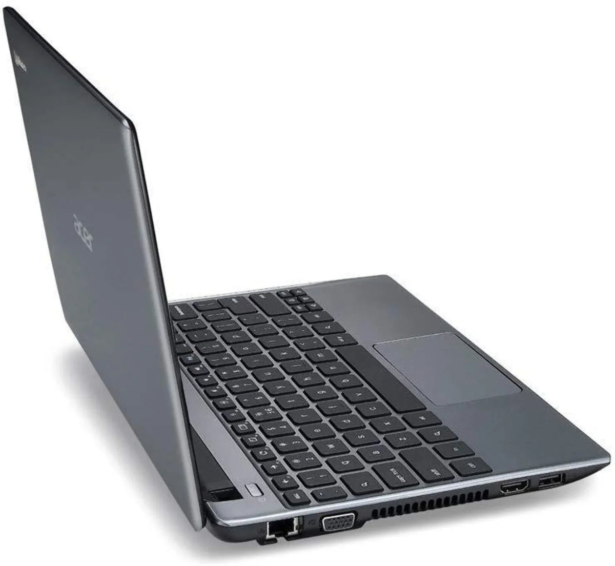 Iron 320GB C710-2487 Chromebook (1.1 Processor, Refurbished 4GB DDR3, Acer Refurbished HDD) - 11.6-Inch Aspire GHz Gray