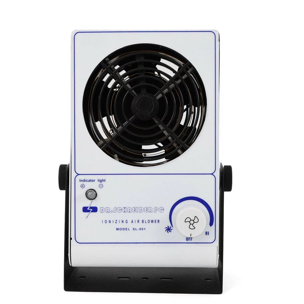 Fan Ion Discharge Eliminator Blower Air Anti-Static Ionizer Static OUKANING 110V Ionizing