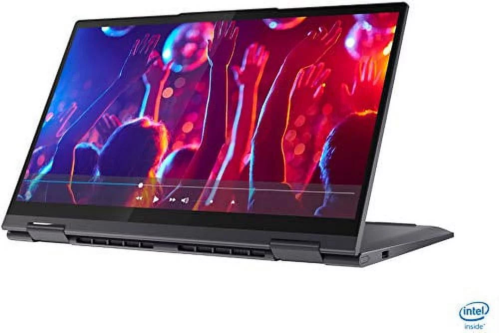 FHD 2-in-1 i7-1165G7 inch Win Core 12GB w/ 2021 Laptop NVMe 14 Pro 512GB Yoga Fingerprint 10 Backlit 7i DDR4 WI-FI SSD Ontrend Graphics LENOVO 11th Iris Xe Touchscreen Keyboard Drive USB EVO 6 32GB