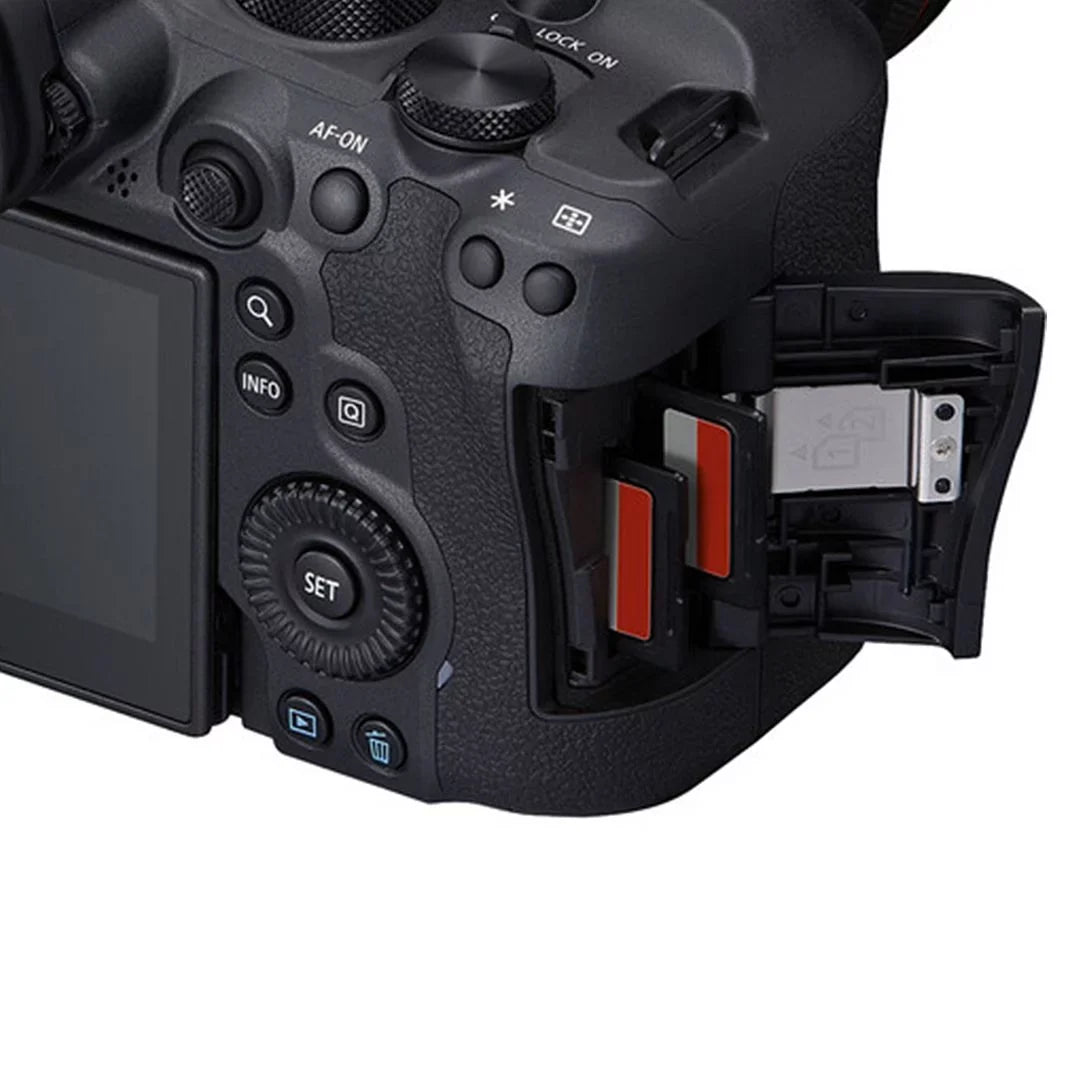 64GB Card LED RF Accessory + Mark with + + 75-300mm R6 EOS 24-105mm EF Memory II Camera Bundle + ZeeTech Canon Mirrorless SanDisk + Lens Flash Case