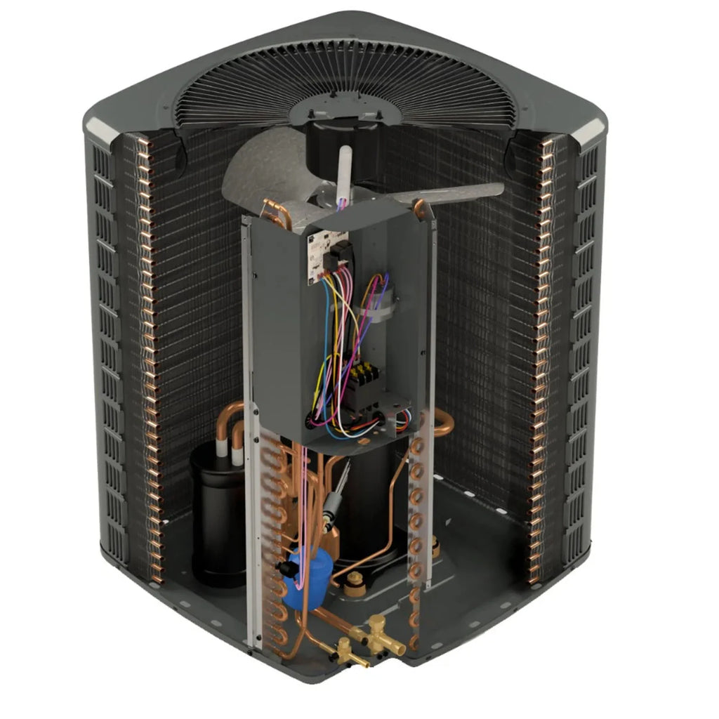 14.5 AFUE BTU 96% CAPTA3026B4 with Heat 2 GM9C960603BN GSZH502410 Pump Furnace 60,000 Upflow SEER2 Goodman Ton Coil and System Gas