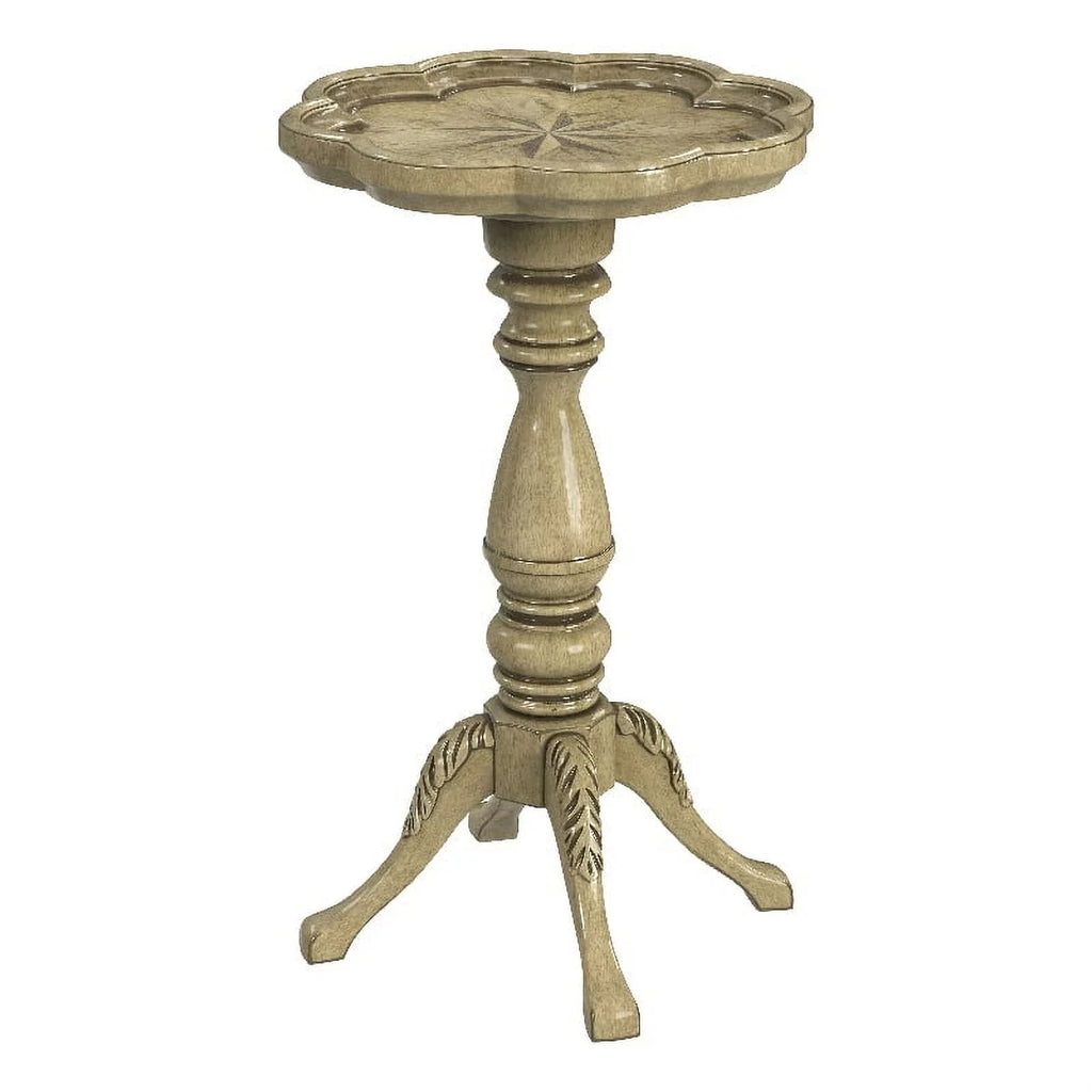 Whitman Accent Antique Scalloped Beige Butler Specialty Table Edge