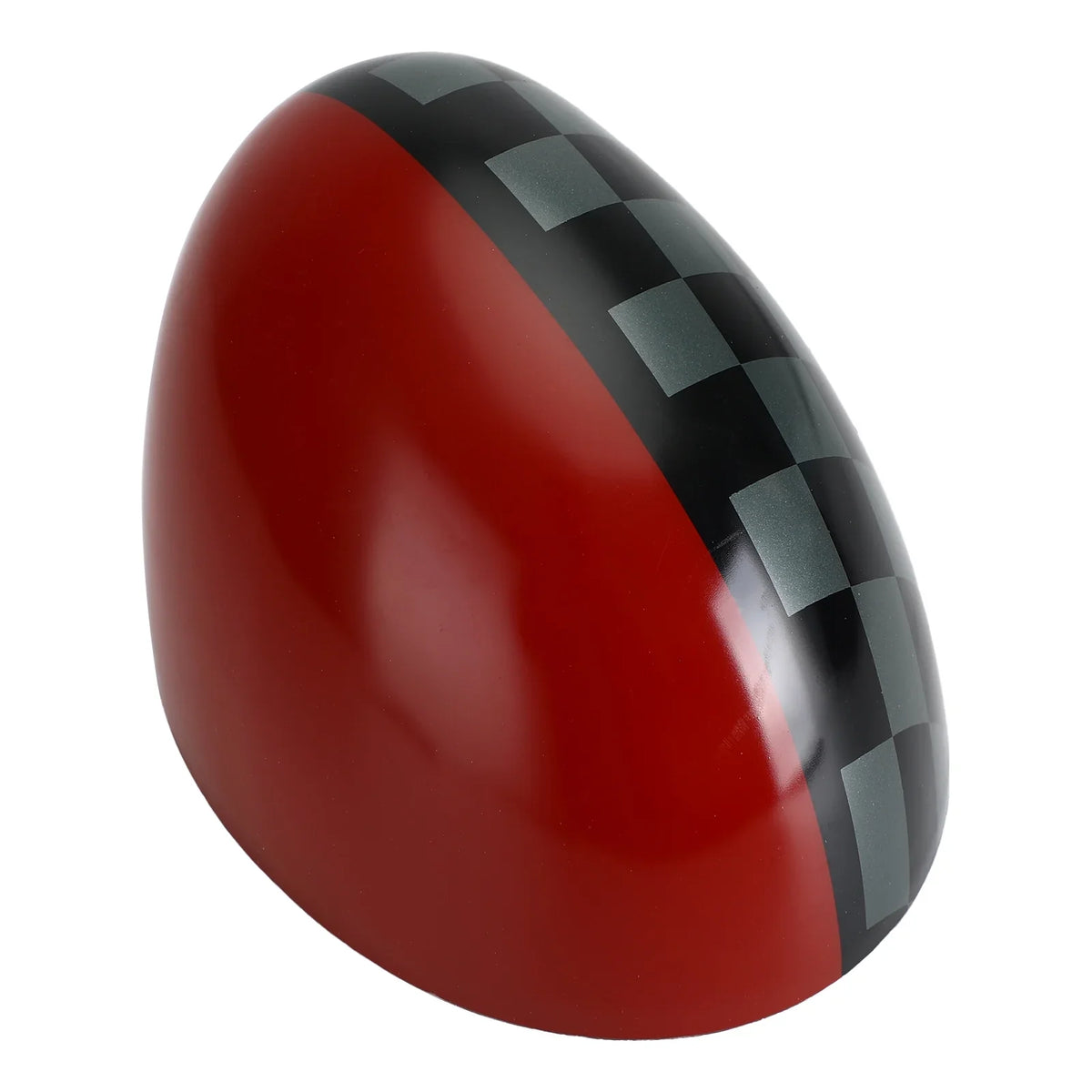F56 Cooper Black/Grey Red Mirror Cover MINI for Hardtop F55 checkered