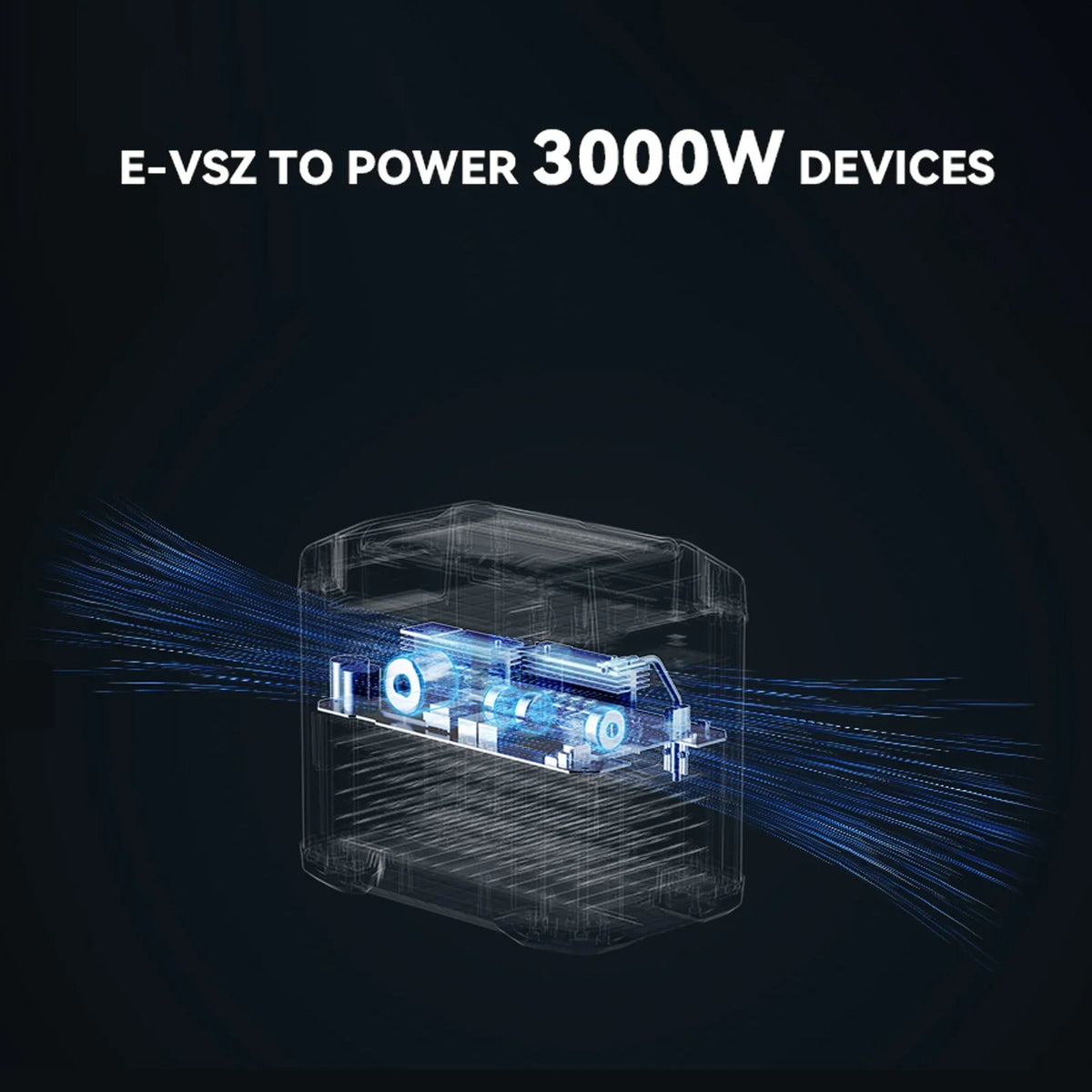 Portable 2000W Generator Station Power for Solar Reliable Gofort Living Off-Grid