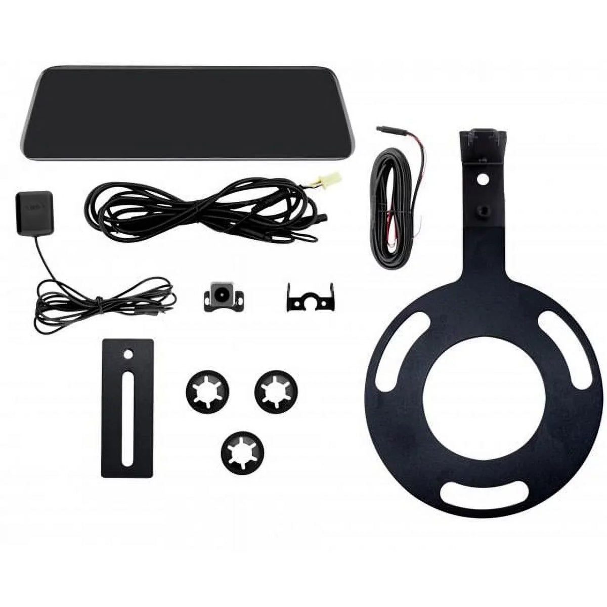 2 Card HD 2021-C Echomaster SD Mirror with Bronco Cameras 1080 DVR for