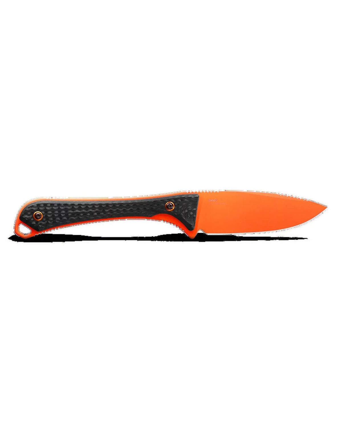 Benchmade 15201OR Knife Orange Cerakote Handle 3.08" Fixed Fiber CPM-S90V Blade Altitude Carbon