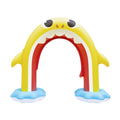 Rainbow Summer 2+) Pinkfong Shark Fun Baby Arch, Sprinkler Water (Ages 5ft Inflatable Backyard