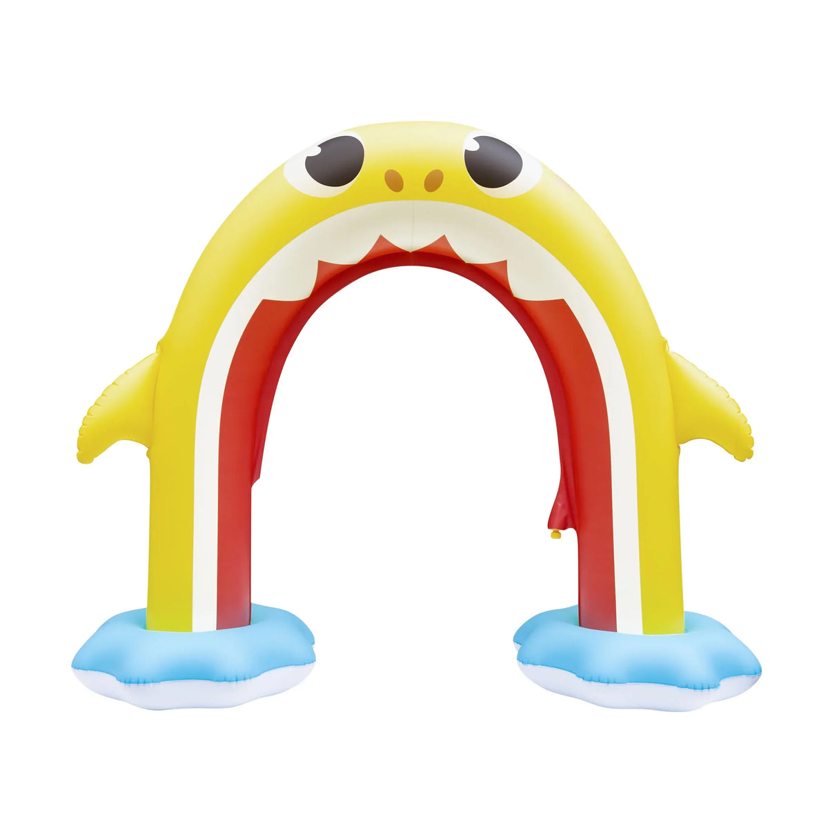 Rainbow Summer 2+) Pinkfong Shark Fun Baby Arch, Sprinkler Water (Ages 5ft Inflatable Backyard