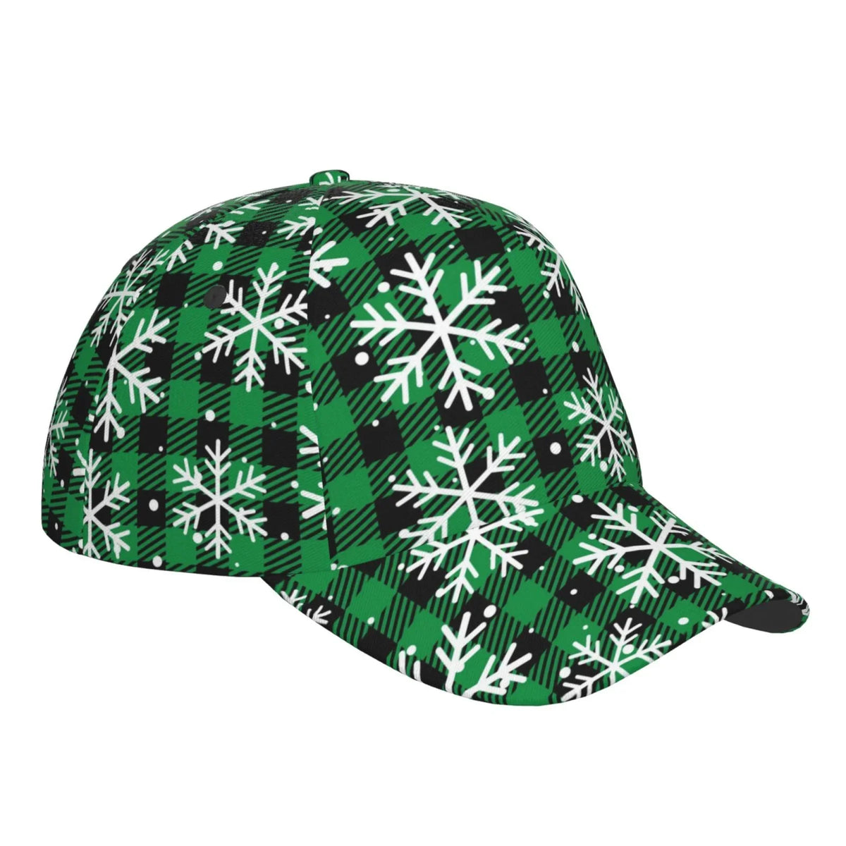 Seasons At Running Activities Baseball Hat(Christmas Size Balery and Workouts Cap Outdoor Pattern Dad Buffalo All Plaid) Adjustable for