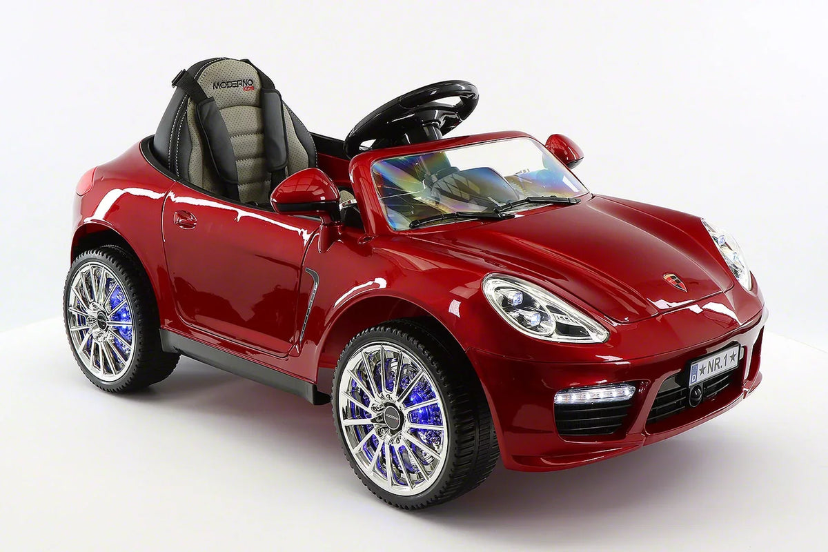 Roadster | 12V Electric Kids Red Ride-On R/C Car Remote Kiddie with Cherry Parental