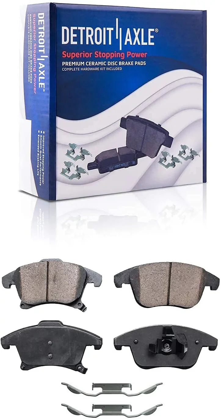 Disc 13-16 Axle Pads: 11.81'' Replacement 2019 Ceramic 2014 2013 Fusion, Lincoln Kit 2017 Detroit 13-20 2016 Rotors - 2015 MKZ Rotors Brake for Front 2018 2020 Brakes Brake